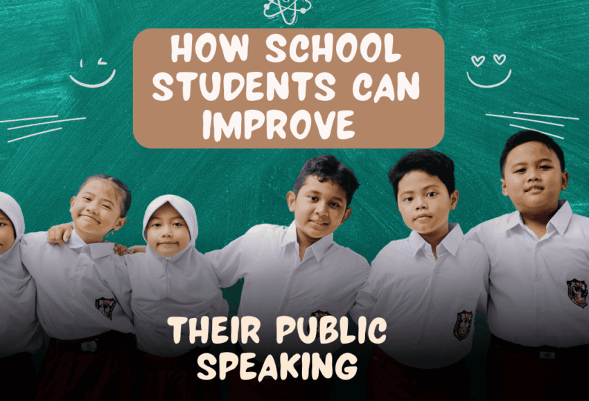 How School Students Can Improve Their Public Speaking