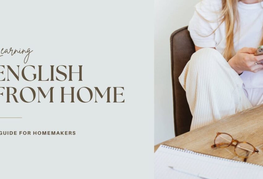 Learning English from Home A Guide for Homemakers