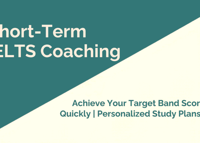 Short-Term IELTS Coaching in Ahmedabad