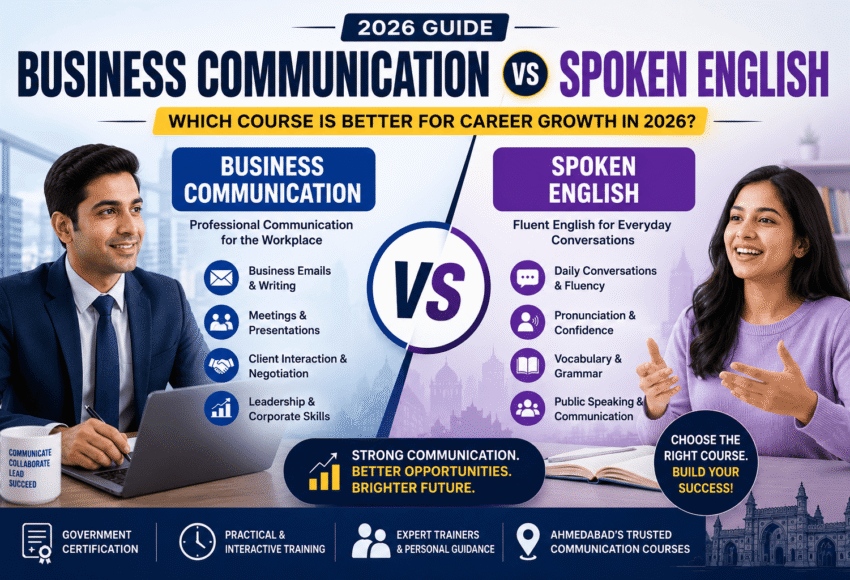 Business Communication vs Spoken English: Which Course Is Better for Career Growth in 2026?
