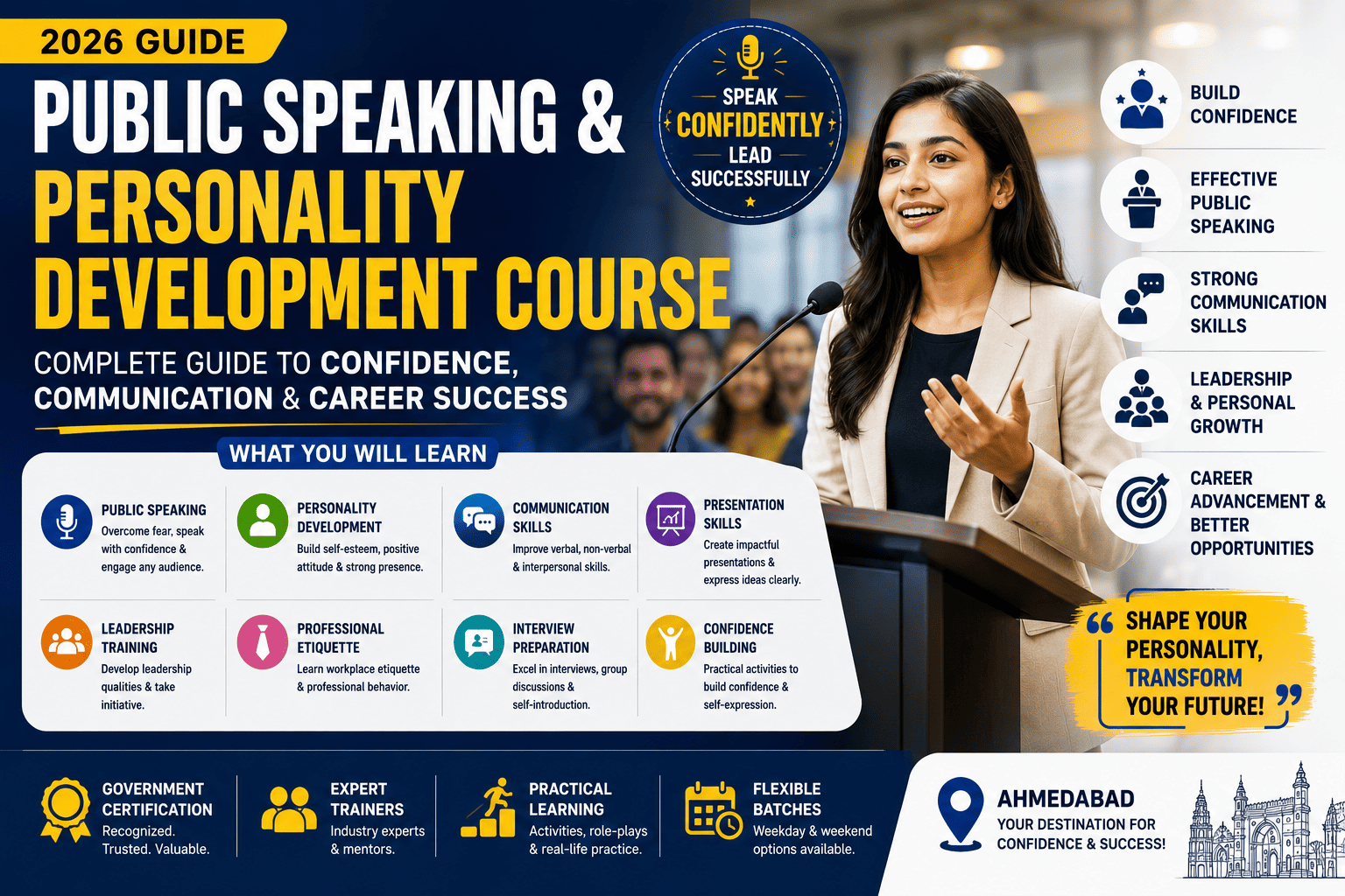 Public Speaking & Personality Development Course: Complete Guide to Confidence, Communication & Career Success (2026)