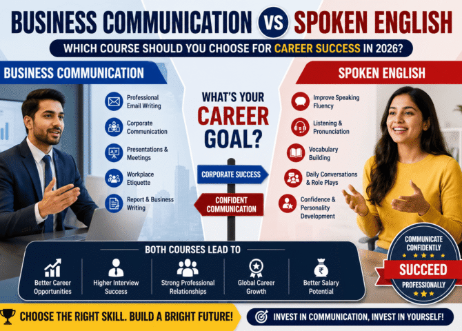 Business Communication vs Spoken English: Which Course Should You Choose for Career Success in 2026?