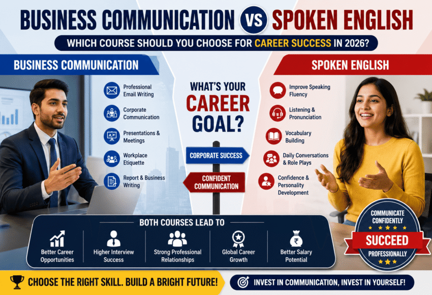 Business Communication vs Spoken English: Which Course Should You Choose for Career Success in 2026?