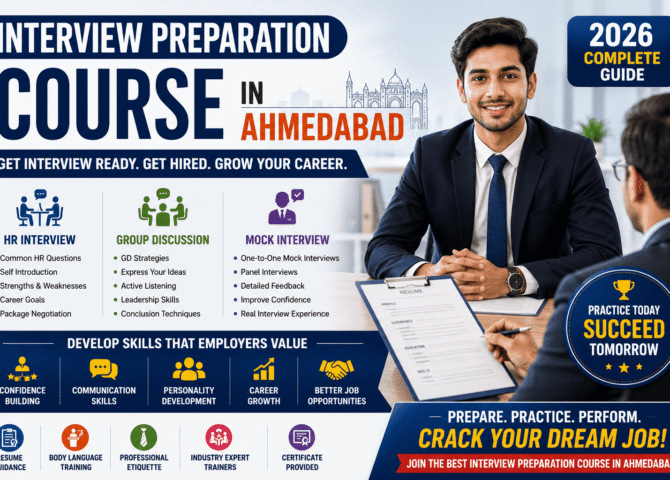 Interview Preparation Course in Ahmedabad: HR Interview, Group Discussion & Mock Interview Guide (2026)