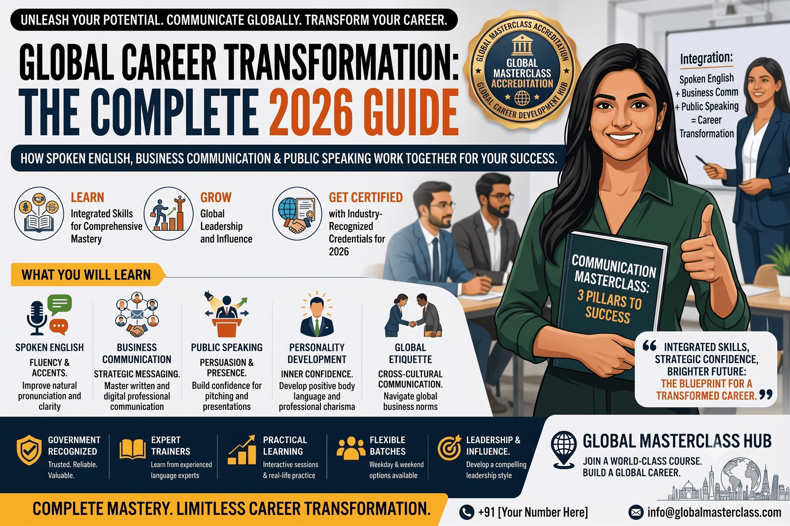 How Spoken English, Business Communication & Public Speaking Together Can Transform Your Career (2026 Guide)