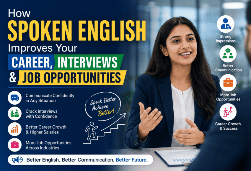 How Spoken English Improves Your Career, Interviews & Job Opportunities
