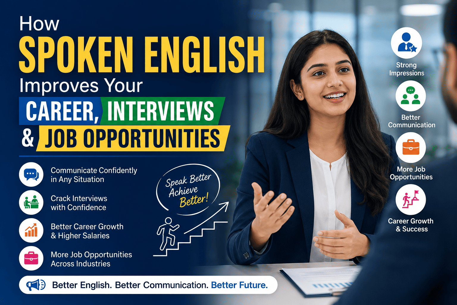 How Spoken English Improves Your Career, Interviews & Job Opportunities