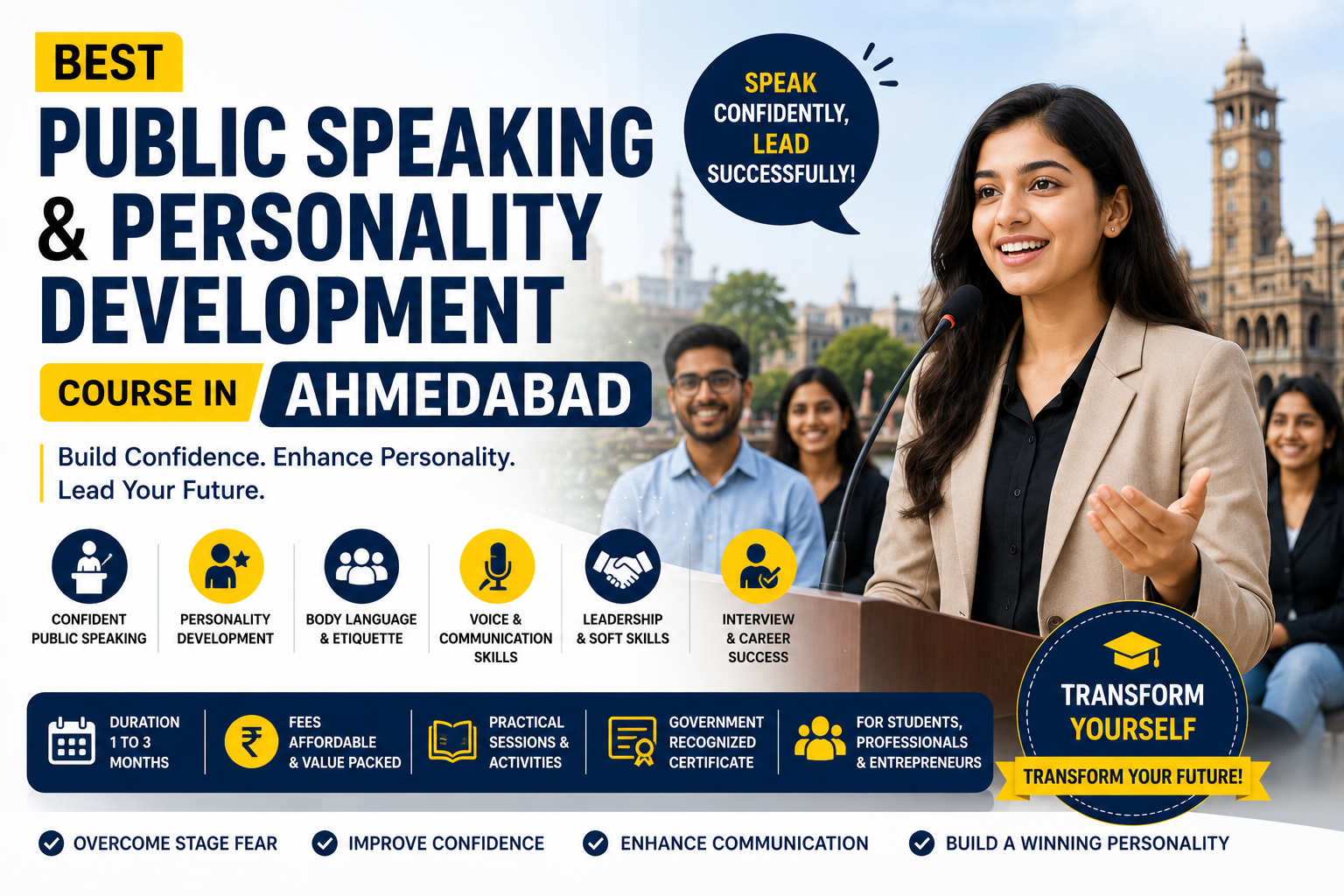 Public Speaking & Personality Development course