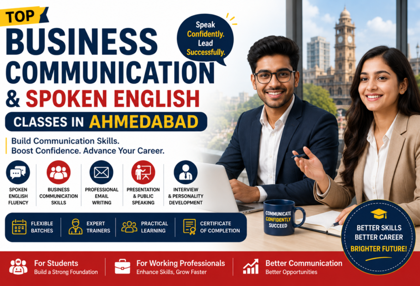 Business Communication & Spoken English classes in Ahmedabad