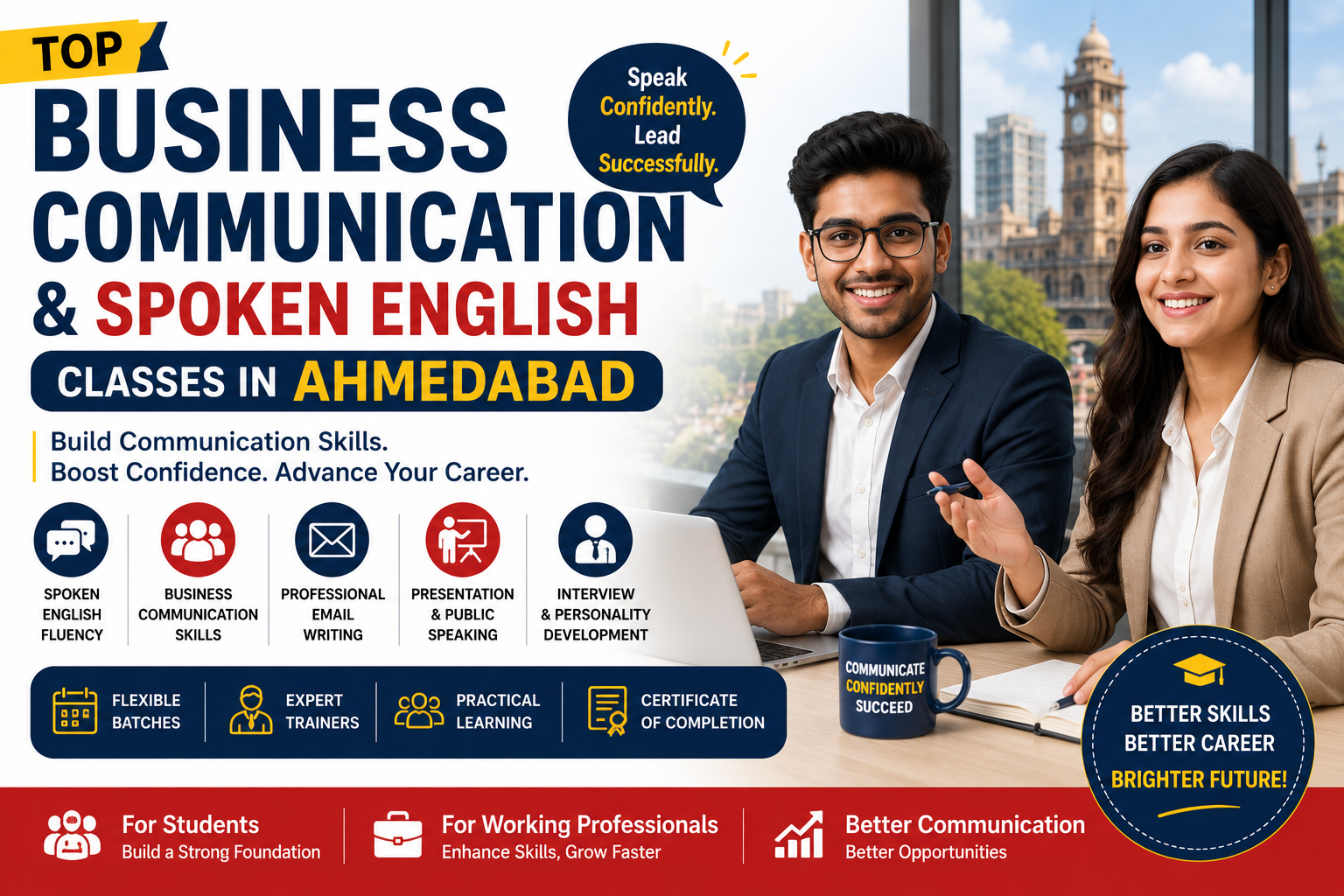 Business Communication & Spoken English classes in Ahmedabad