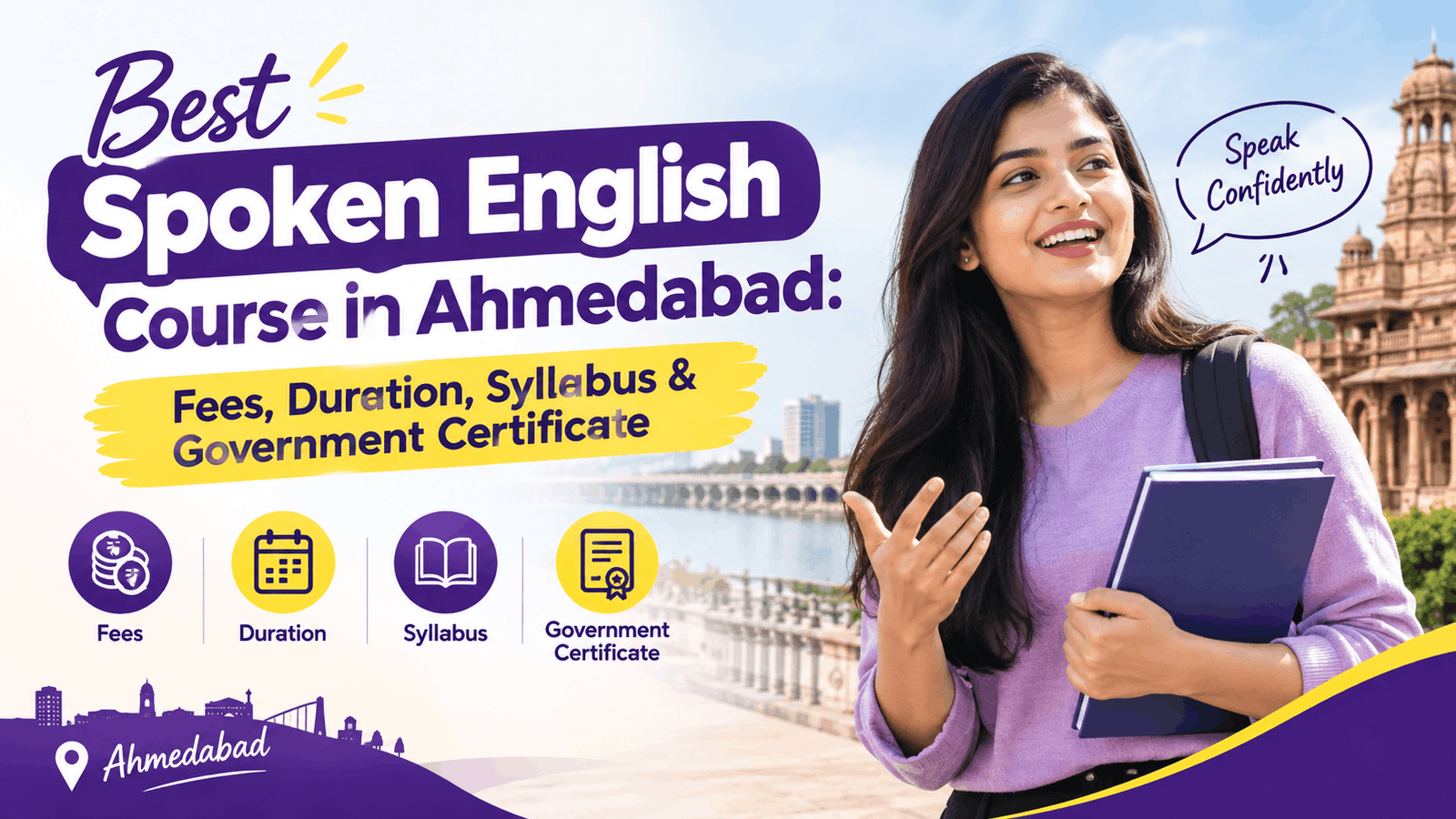 Spoken English Course Fees in Ahmedabad