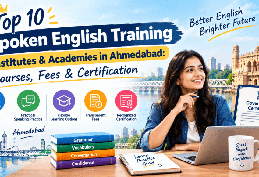 Top 10 Spoken English Training Institutes Academies in Ahmedabad Courses, Fees Certification