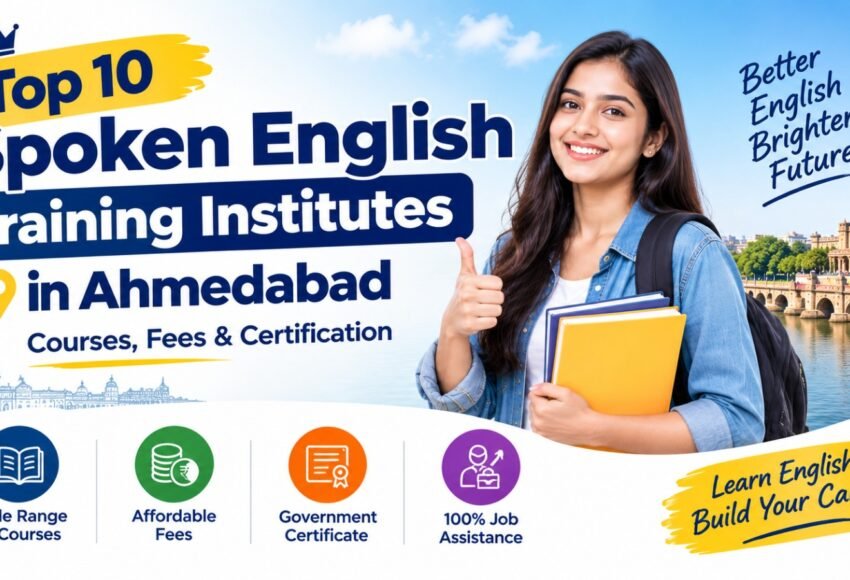 Top 10 Spoken English Training Institutes in Ahmedabad: Courses, Fees & Certification