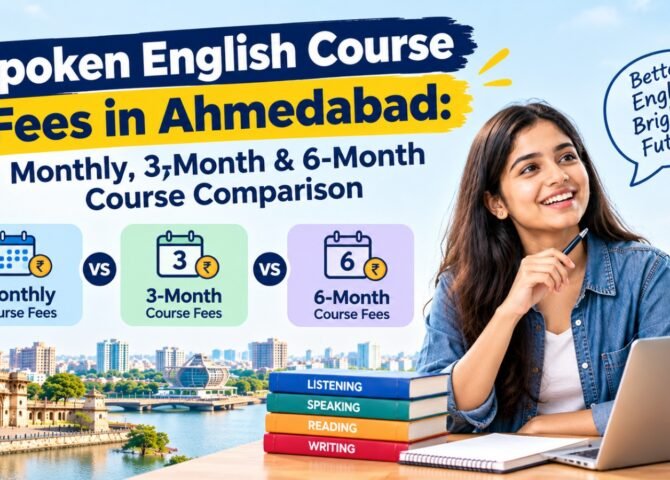 Spoken English Course Fees in Ahmedabad: Monthly, 3-Month & 6-Month Course Comparison