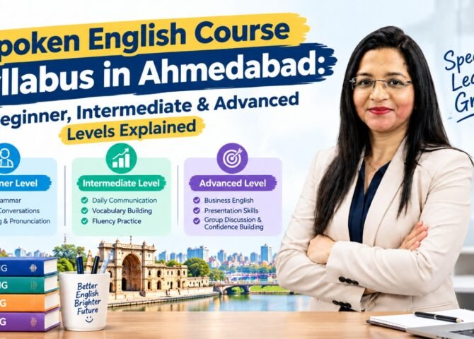 Spoken English Course Syllabus in Ahmedabad: Beginner, Intermediate & Advanced Levels Explained